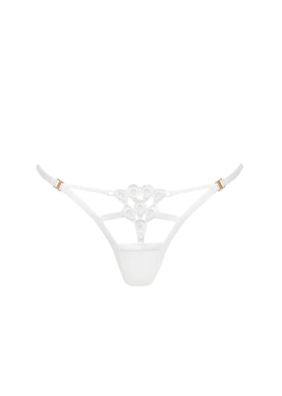 Can't Beat Aria Thong (White)