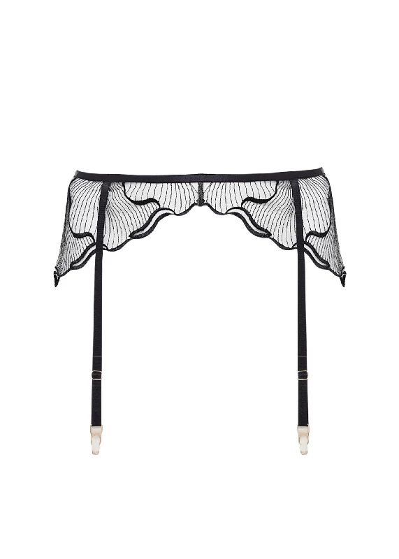 Lowest Price Marabel Suspender (Black/Sheer)