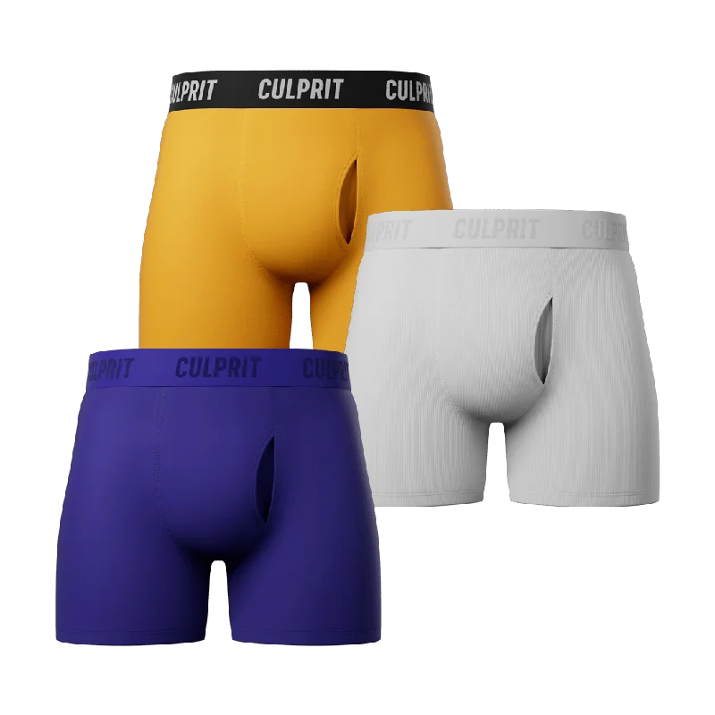 Steals and Deals Boxer Brief w/ fly N°2 Bundle 3-Pack