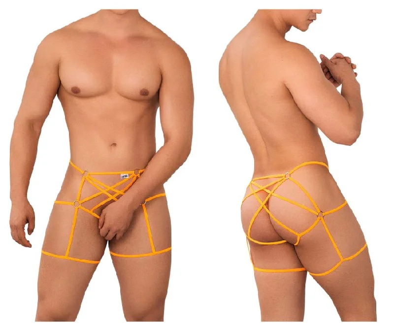 Deal of the Week CandyMan 99646 Cage Jockstrap Color Hot Orange