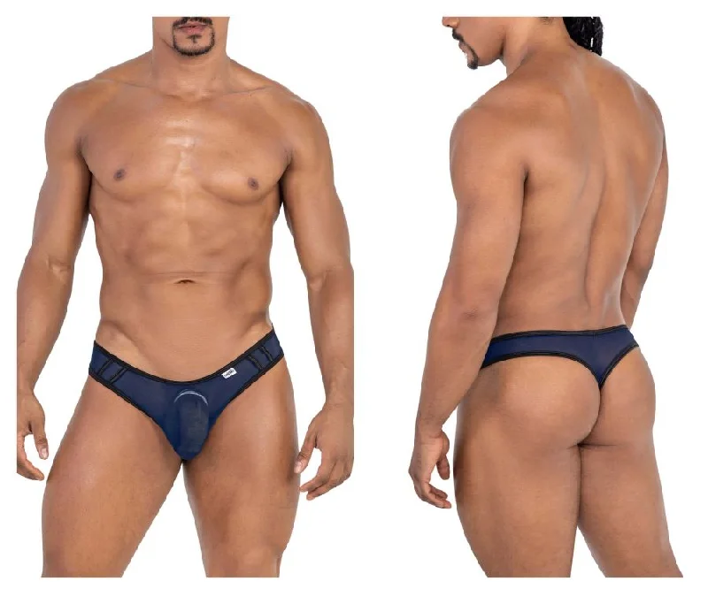Special Buy CandyMan 99767 Sports Mesh Thongs Color Navy