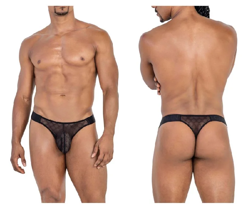 Price Blitz CandyMan 99771 Mesh Thongs Color Black