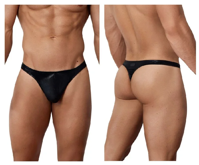 Savings Galore Clever 1574 Brilliant Thongs Color Black