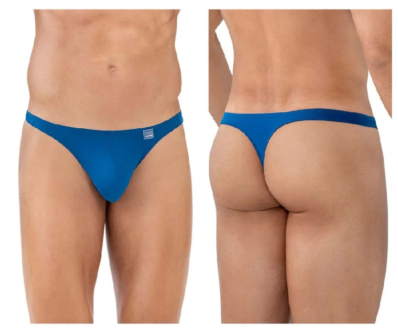 Bargain Bin Clever 1609 Beatnik Thongs Color Petrol Blue