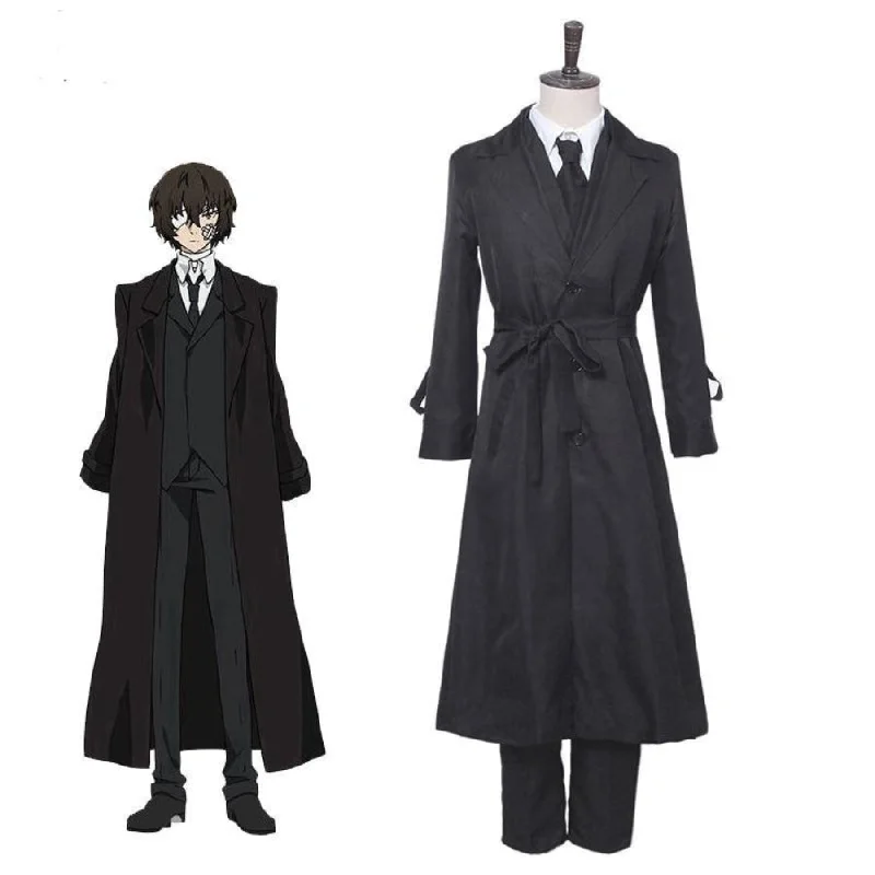 Limited Time Bungou Stray Dogs Dazai Osamu Cosplay Costume mp005976