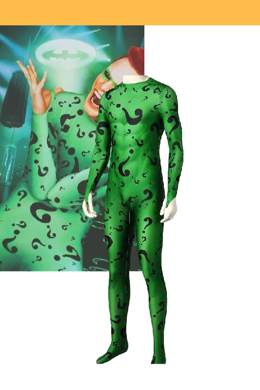 Closeout Batman Forever Riddler Digital Printed Cosplay Costume