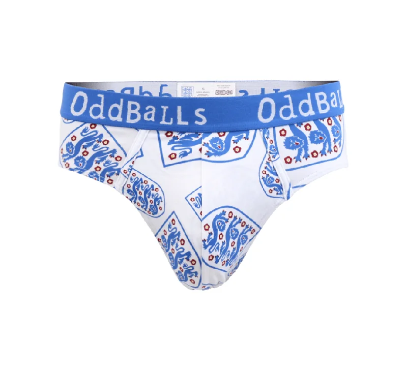 Online Deal England FA - Home White - Mens Briefs