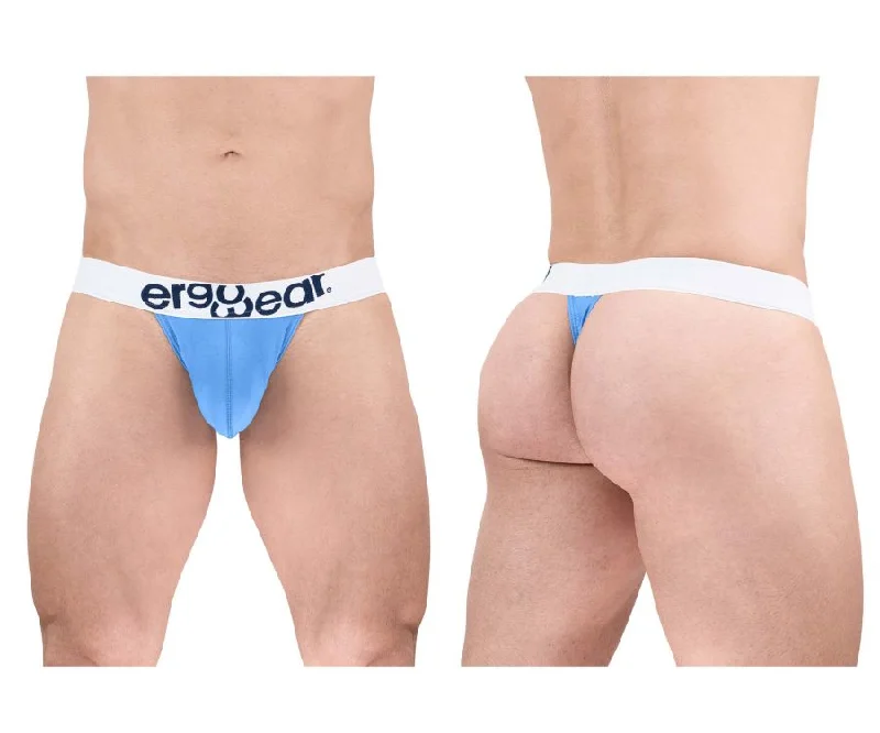 Inventory Reduction ErgoWear EW1711 MAX COTTON Thongs Color Light Blue