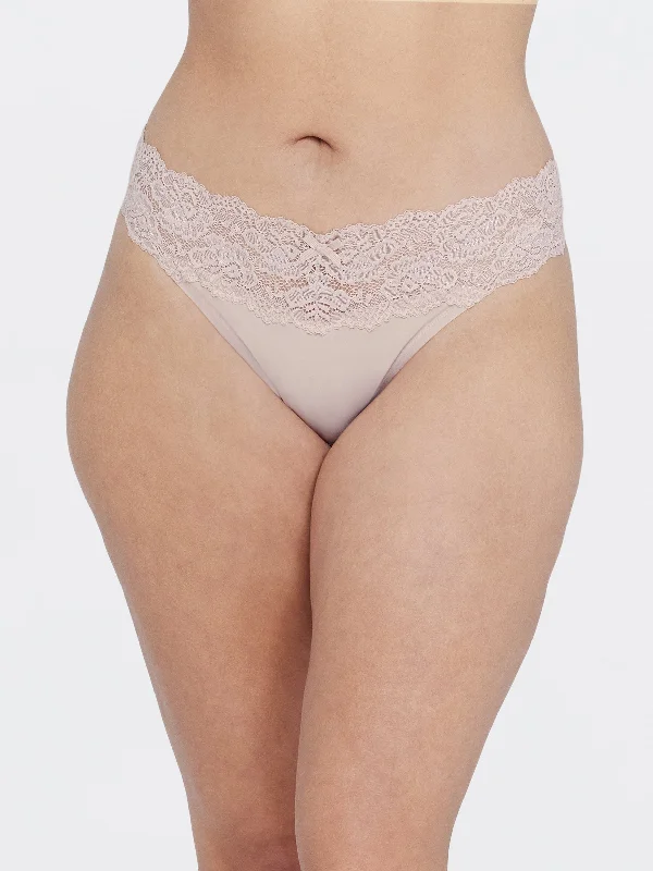 Weekend Savings Sensation *3 for $48  Goddess Lace Trim Thong