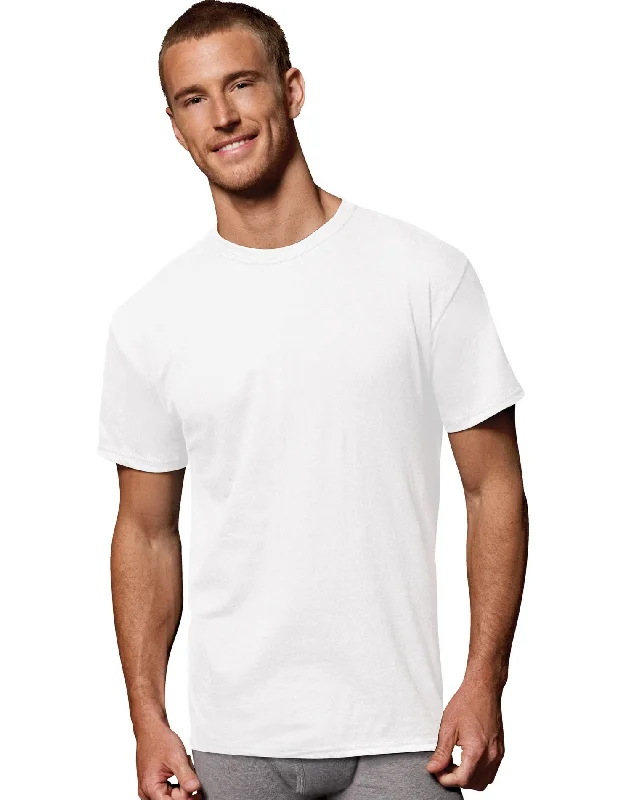 Weekend Savings Galore Hanes Mens Fresh IQ Cotton/Modal Crew Undershirt