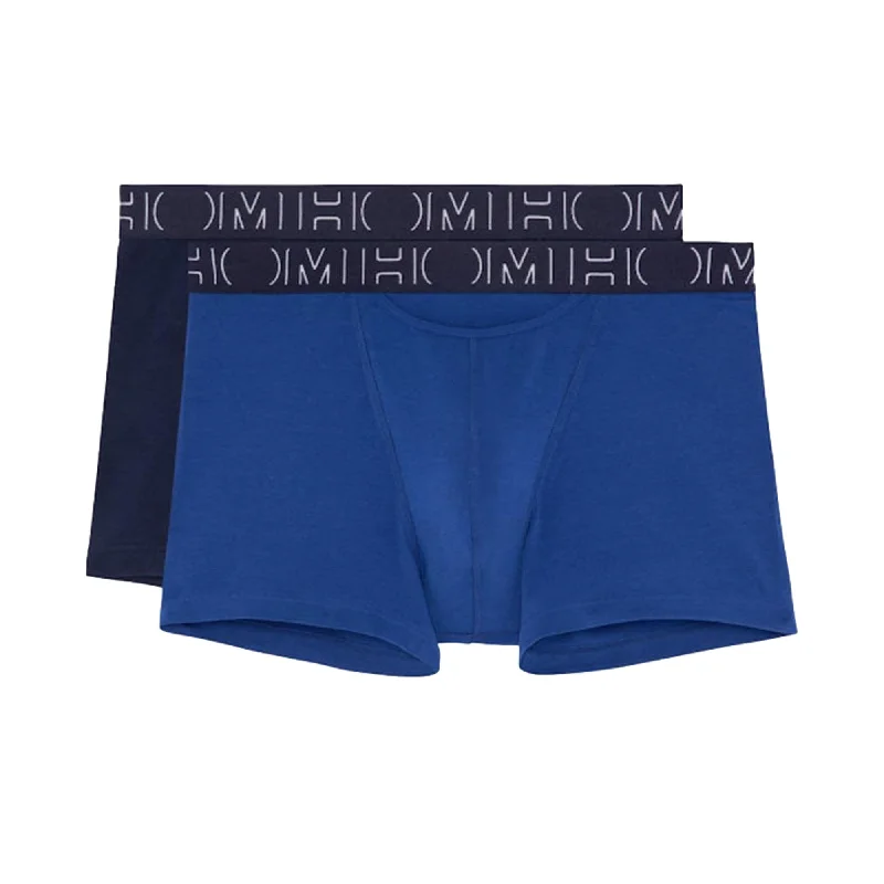 Year-End Sale HOM Boxerlines #2 Boxer Briefs HO1 2 Pack - Navy/Bright Blue