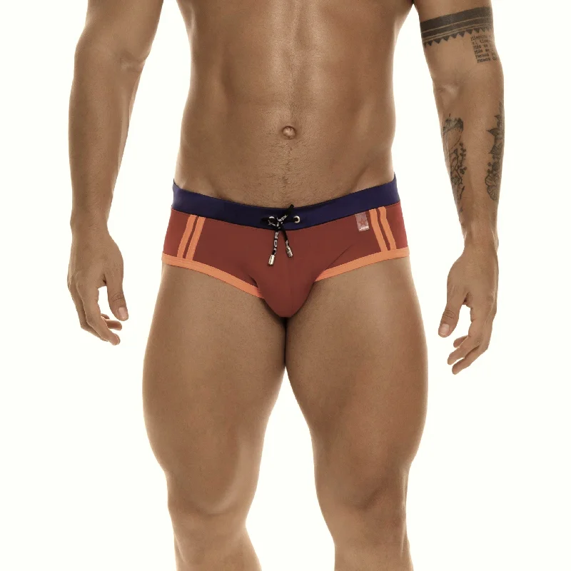 Reduced Prices JOR Maui swim brief wine red