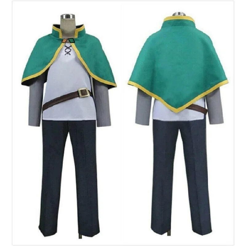 Stock Up KonoSuba: God's Blessing on this Wonderful World! Satou Kazuma Cosplay Costume mp005803
