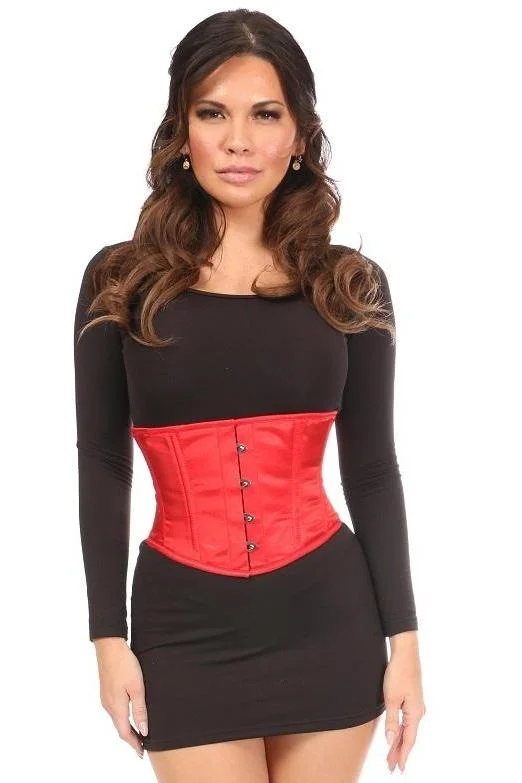 Special Offer Plus Size Satin Mini Cincher