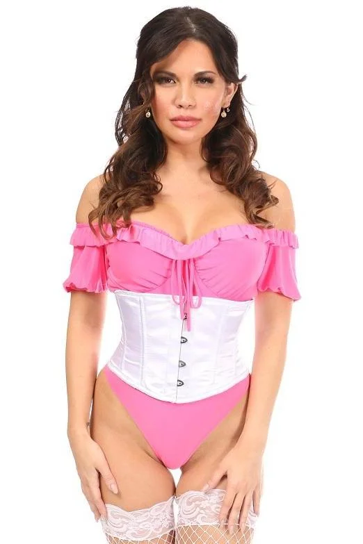 Limited Stock Plus Size Satin Mini Cincher