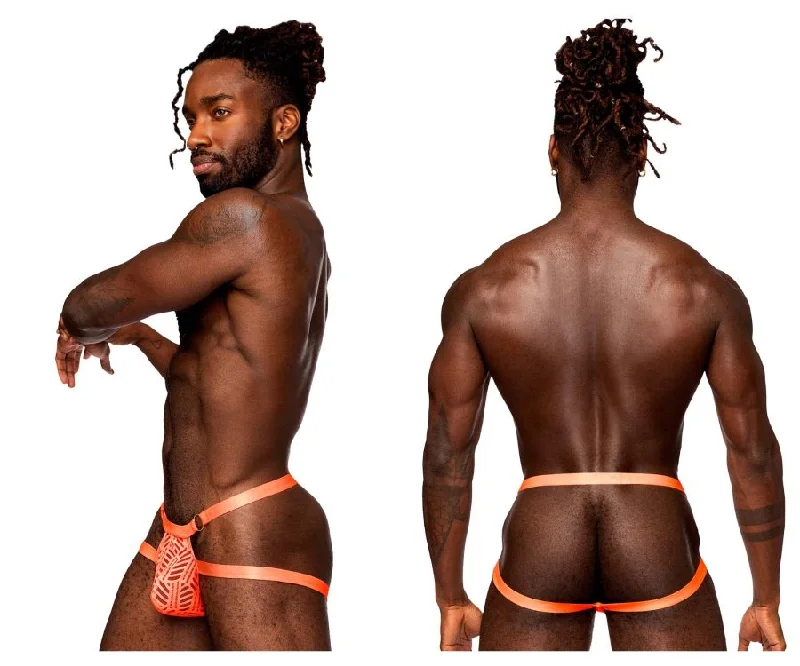 Special Offer Male Power 387-284 Rude Awakening Ring Jock Color Neon Orange