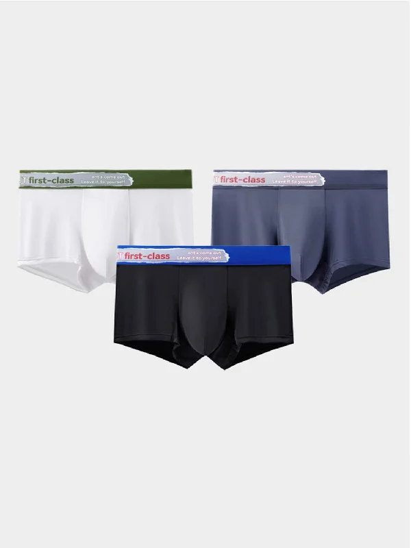 Weekend Deals That Dazzle Men's Ice Silk Seamless Breathable Trunks