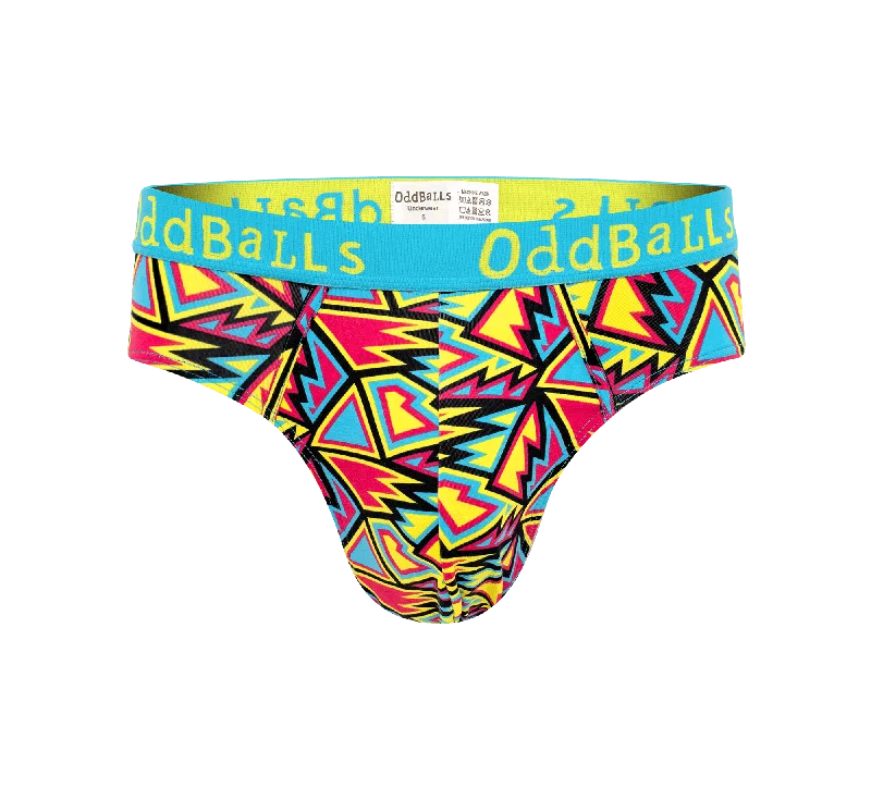 Huge Savings Neon Bolts - Mens Briefs