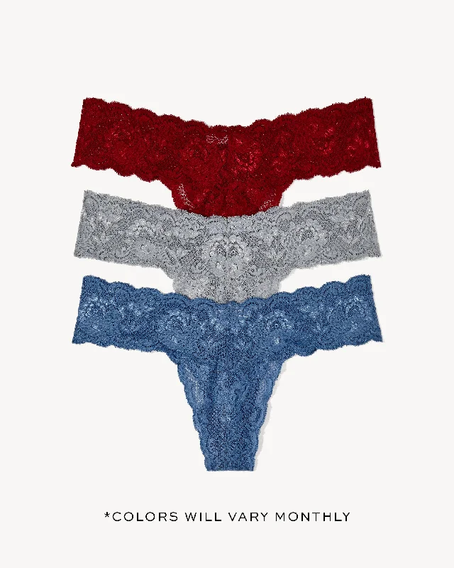 Savings Galore Cutie Lr Thong 3 Pack-Subscription