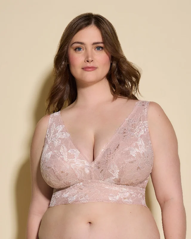 Last Chance Super Curvy Longline Bralette