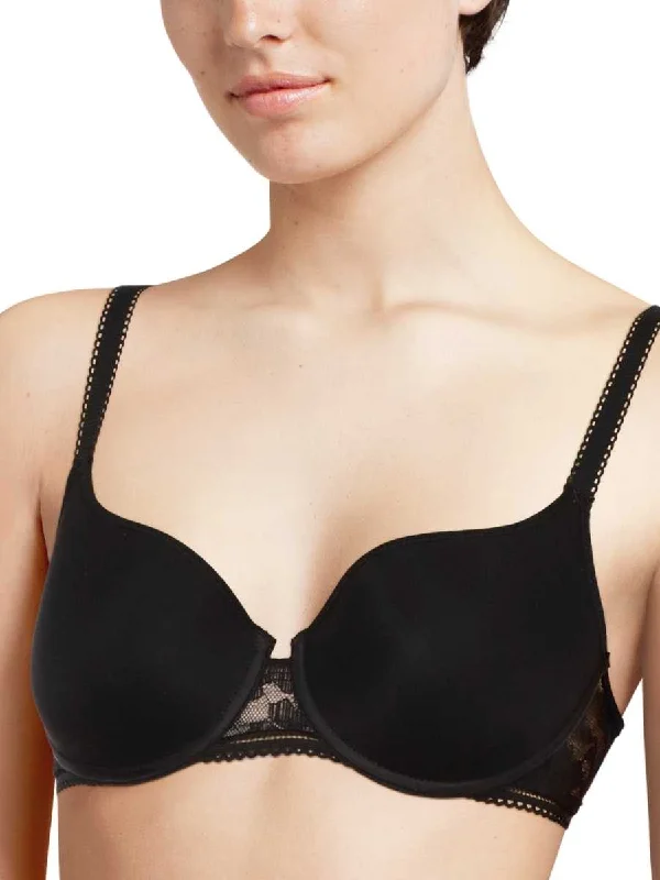 Price Cut Marta Covering T-Shirt Bra - Black