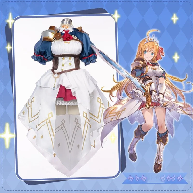 Discount Days Princess Connect! Re:Dive Pecoline / Eustiana von Astraea Dress Cosplay Costume Discount Days Princess Connect! Re:Dive Pecoline / Eustiana von Astraea Dress Cosplay Costume