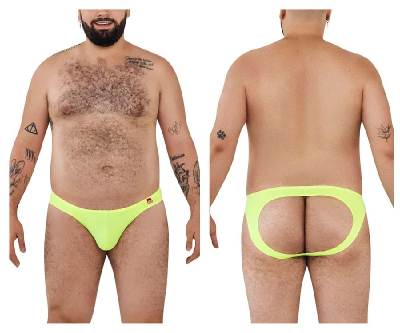 Act Now Pikante PIK 0979X Angola Jockstrap Color Green