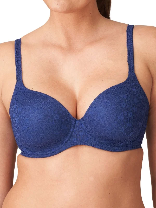 Grand Opening Sale Epirus Padded Heartshape Bra - Royal