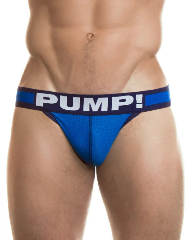 Unmissable Offer PUMP! Men's Titan Micro Mesh Jock Blue 15015
