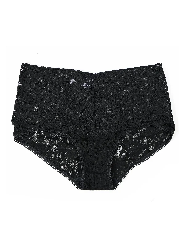 Don't Miss Retro Lace V-Kini Black
