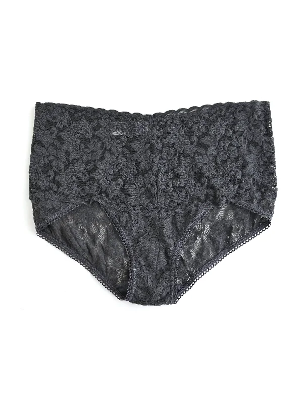 Flash Deals Retro Lace V-Kini Granite Grey