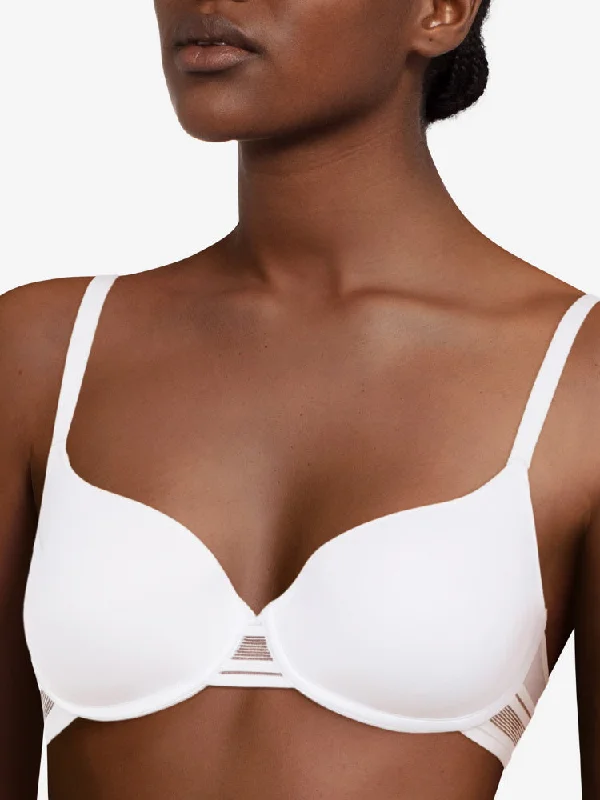 Special Discount Rhythm T-Shirt Bra - White