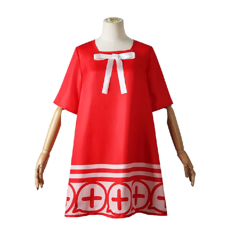 Special Price Rulercosplay Anime SPY x FAMILY Anya Forger Red dress Cosplay Costume