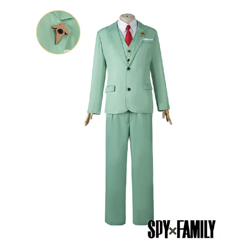 Price Reduction Rulercosplay Anime SPY x FAMILY Loid Forger (Twilight) Green Uniform Cosplay Costume