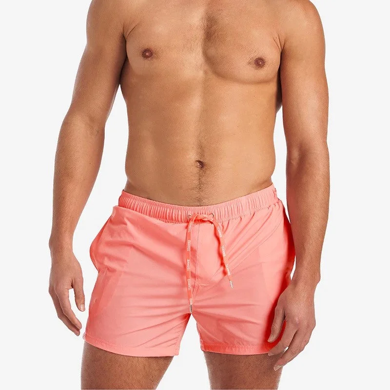 Deal of the Day Teamm8 Grid 4.5" swim short Bondi pink