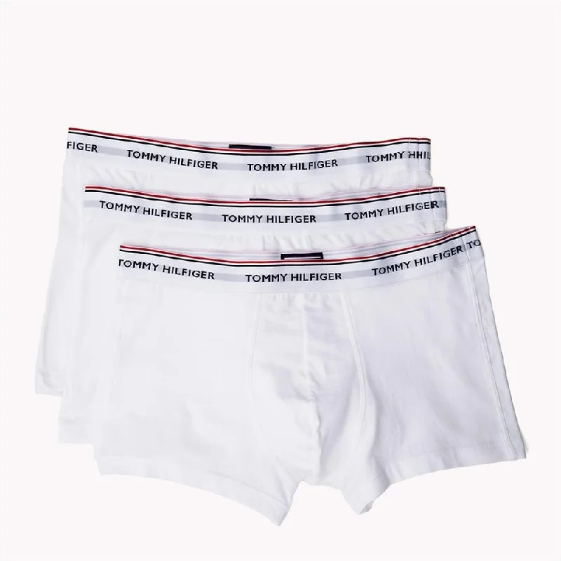 Weekend Offers That Thrill Tommy Hilfiger Premium Essential Stretch Trunk 3 Pack - White Weekend Offers That Thrill Tommy Hilfiger Premium Essential Stretch Trunk 3 Pack - White