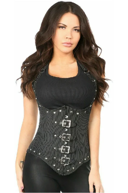 Weekend Savings Extravaganza Top Drawer Steel Boned Pinstripe Underbust Corset w/Buckling Weekend Savings Extravaganza Top Drawer Steel Boned Pinstripe Underbust Corset w/Buckling