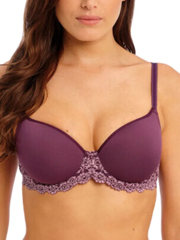 Limited Quantity Embrace Lace Contour Bra - Italian Plum/Valerian