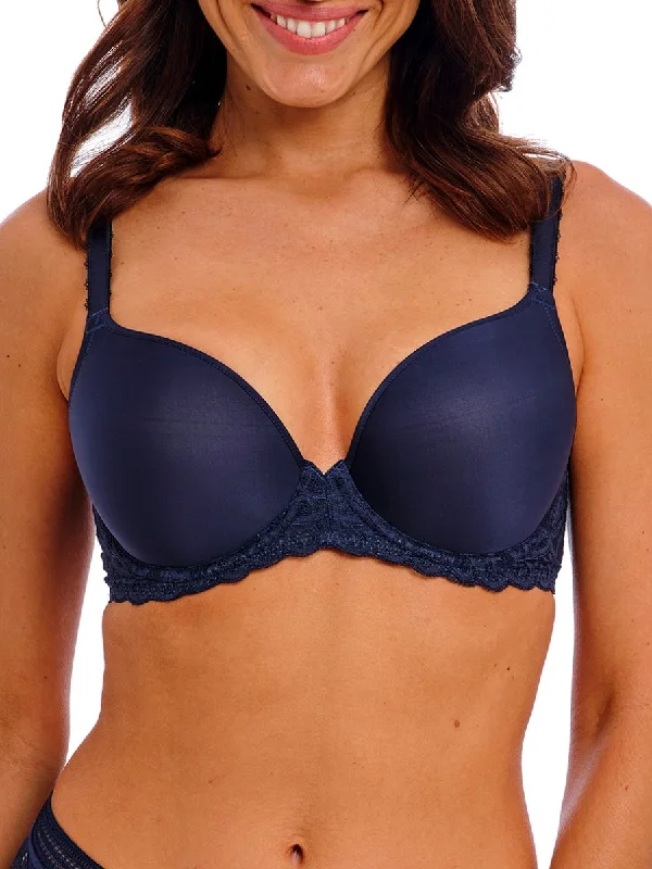 Last Chance Raffine Underwired Contour Bra - Ink