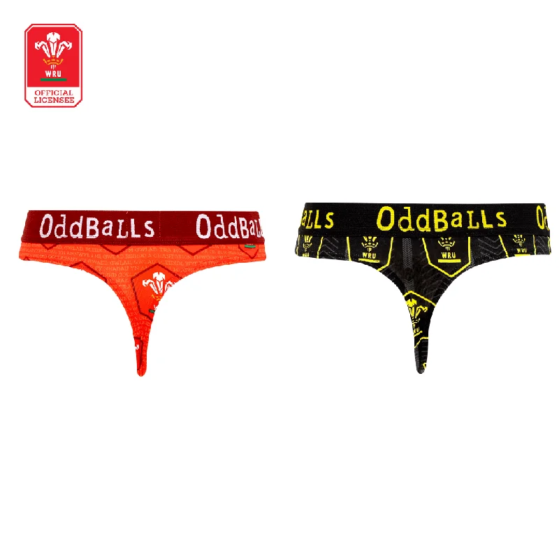 Weekend Discounts to Snag Welsh Rugby Union - Home & Alternate - Ladies Thong Bundle