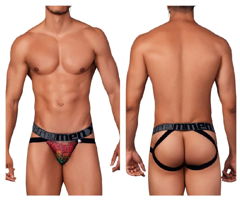 Holiday Sale Xtremen 91148 Printed Microfiber Jockstrap Color Mandala