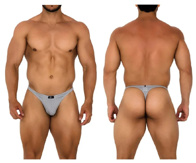 Low Prices Xtremen 91185 Mesh Thongs Color Gray