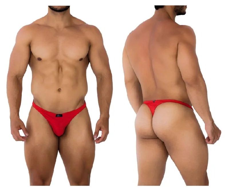 Price Meltdown Xtremen 91191 Jacquard Thongs Color Red