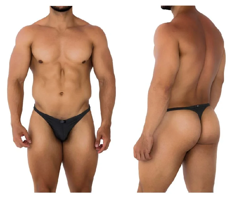 Act Now Xtremen 91200 Jacquard Thongs Color Gray
