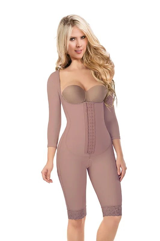 Weekend Bargains to Savor 3 Hook Faja Body Shaper with Sleeves