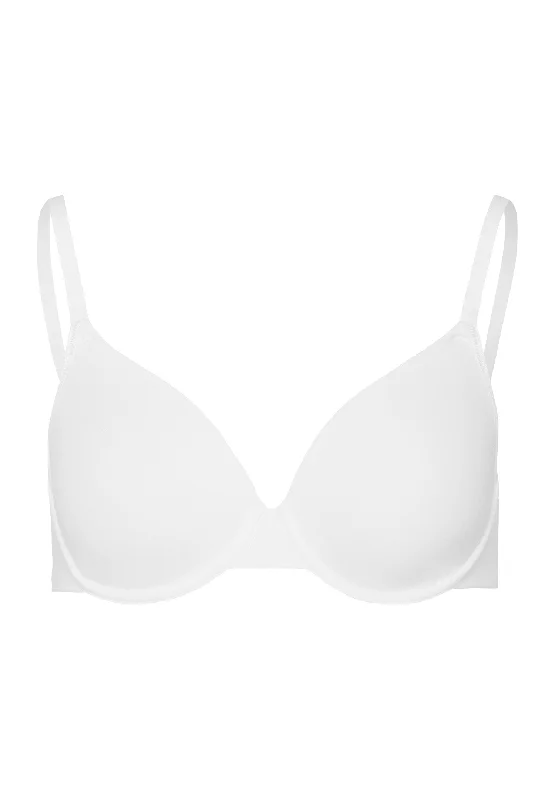 Savings Soar This Weekend Cotton Sensation Underwire Bra | White 71363-101