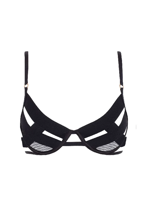 Weekend Savings Sensation Mandra Bra (Black)