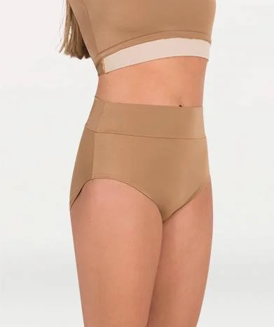 Bargain Prices BODY WRAPPERS NL294 HIGH WAIST SHINY NYLON/SPANDEX BRIEF