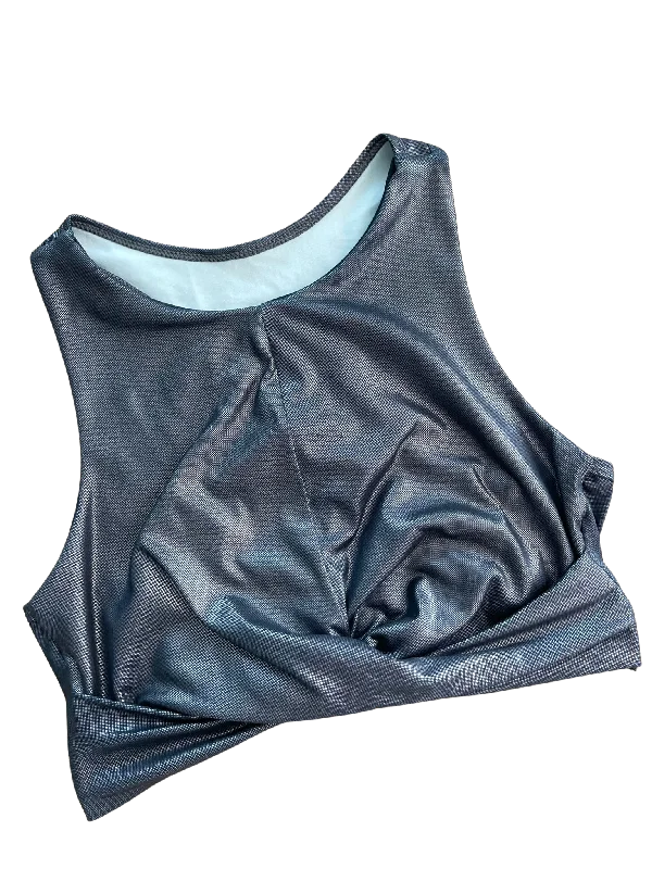 Fantastic Savings Metallic Nudo Crop Top