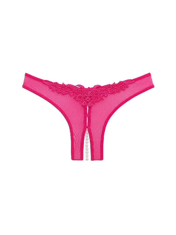 Weekend Savings Bonanza Curvy Paradise Lace Pearl Thong